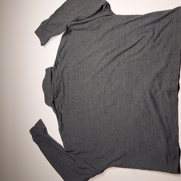Madewell GrayTurtleneck Top M - Picture 6 of 12